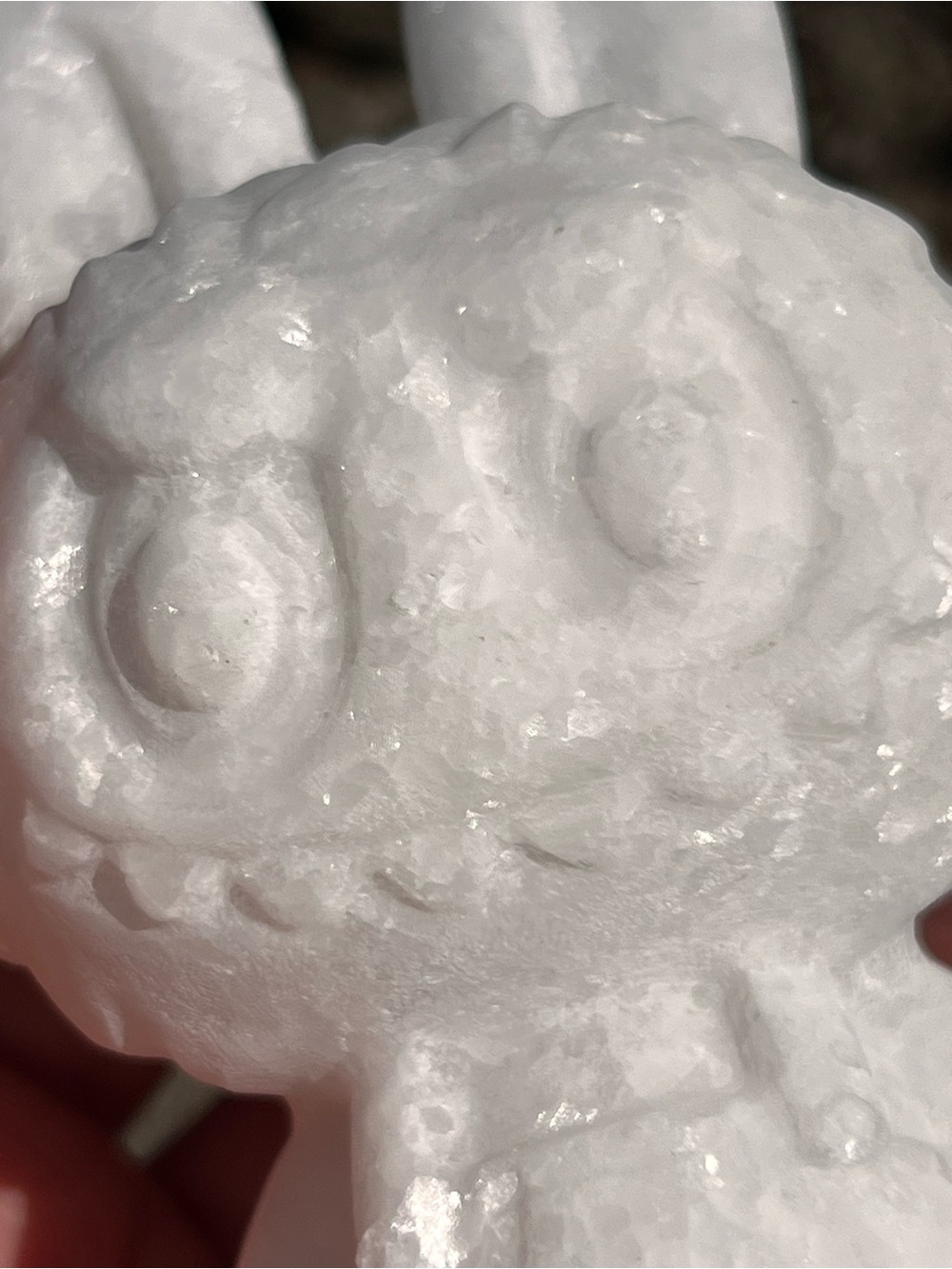 White (1) Jade Labubu carving | Crystal - Picture 16 of 16